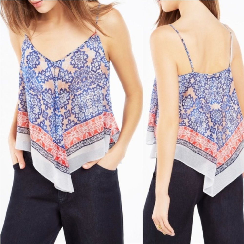 BCBGMaxAzria Kassidee Flowy Top SM